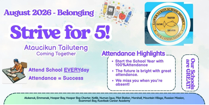 strive for 5 newsletter for August